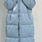 Quilted coat "Infinity" - grey