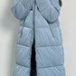 Quilted coat "Infinity" - grey