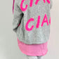 Pullover Modell "Ciao" - grau