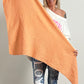 Musselin Dreieckstuch Modell "Sansa" - orange