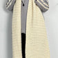 XXL chunky knit scarf "Holly" - beige