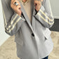 Blazer "Time" - light grey