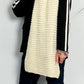 XXL chunky knit scarf "Holly" - beige