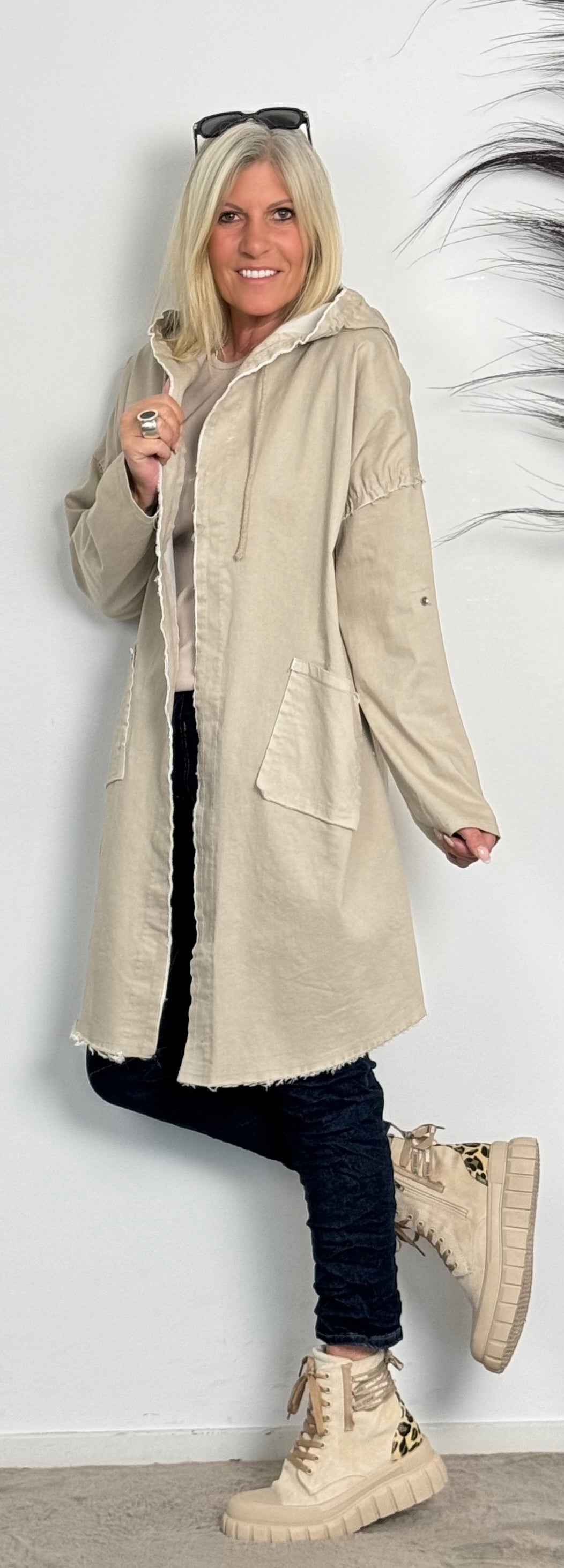 Coat "N*5" - beige