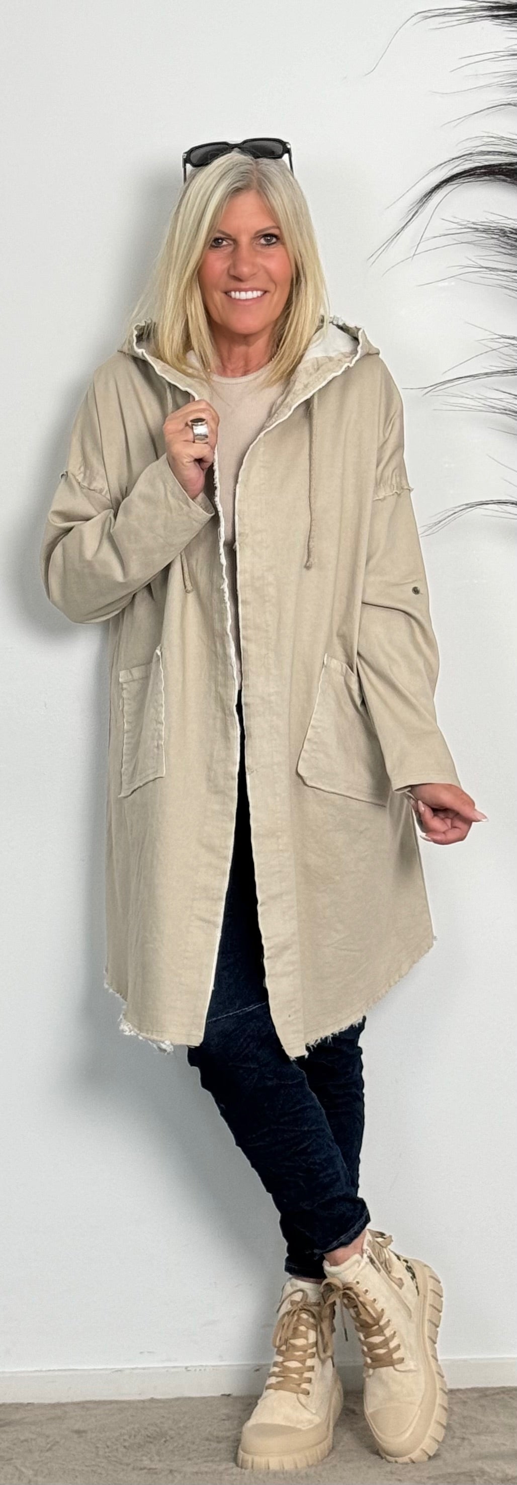 Coat "N*5" - beige