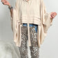 Oversized Bluse "Jola" - beige