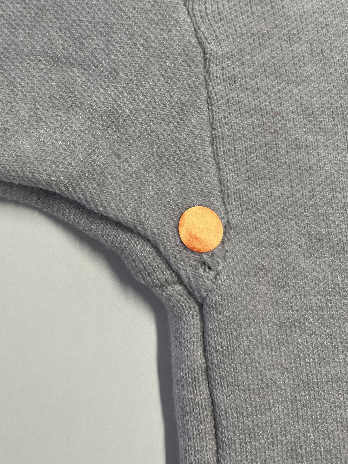 2. Wahl Strickpullover 1981 - hellgrau