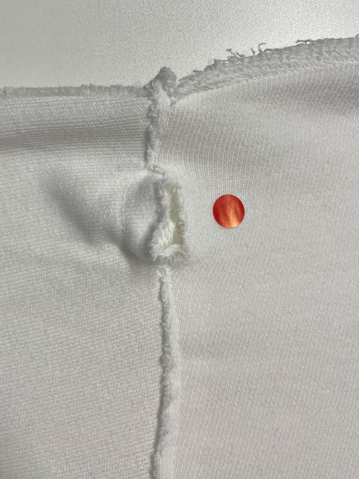 2. Wahl Sweater Peace&Love - weiss