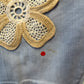 2nd choice jeans with crochet and lace elements - denim