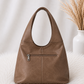 Bag in vintage leather look - taupe