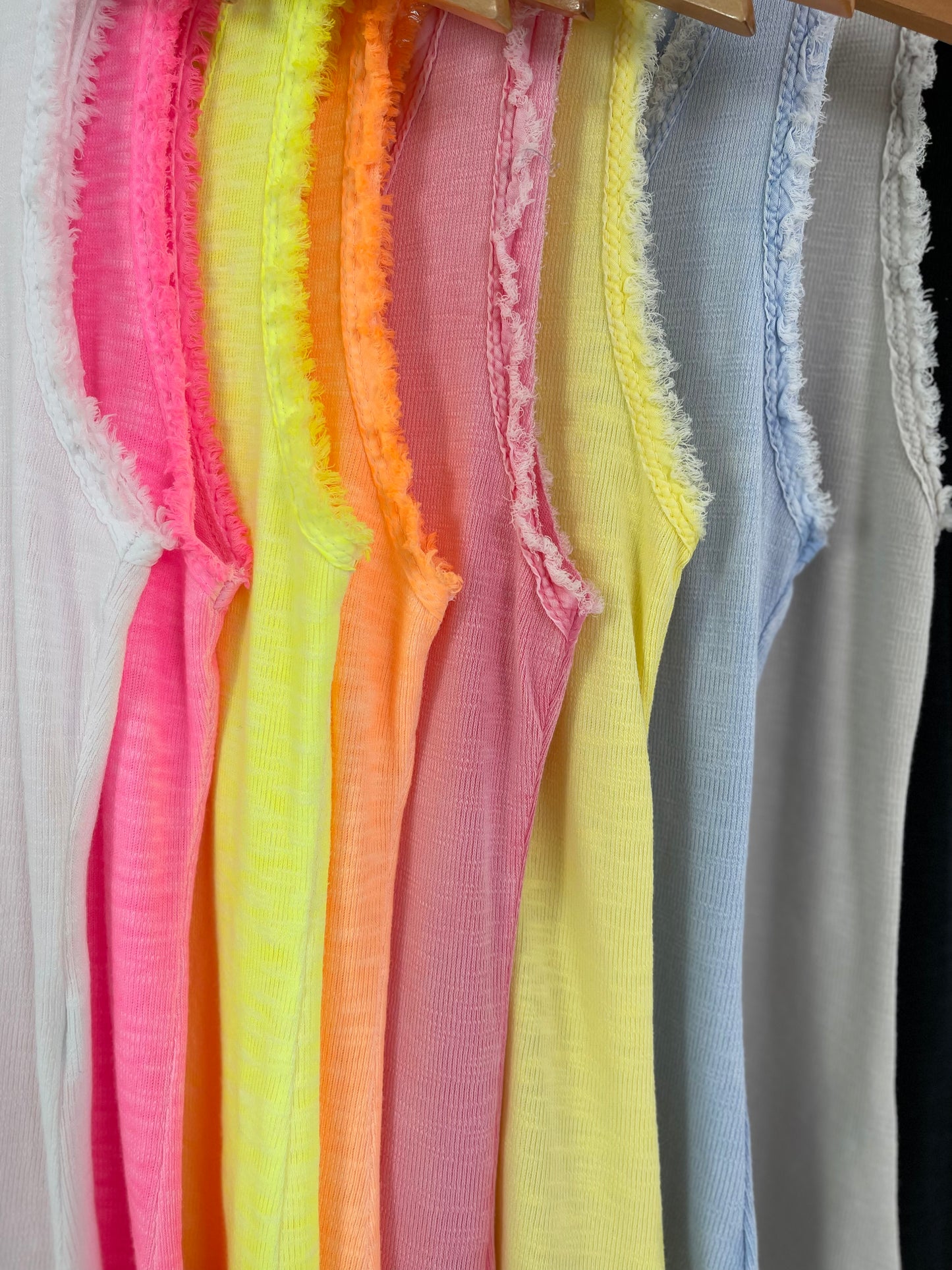 Top with fringe details - 9 colors
