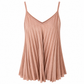 Plissee Top - rose gold
