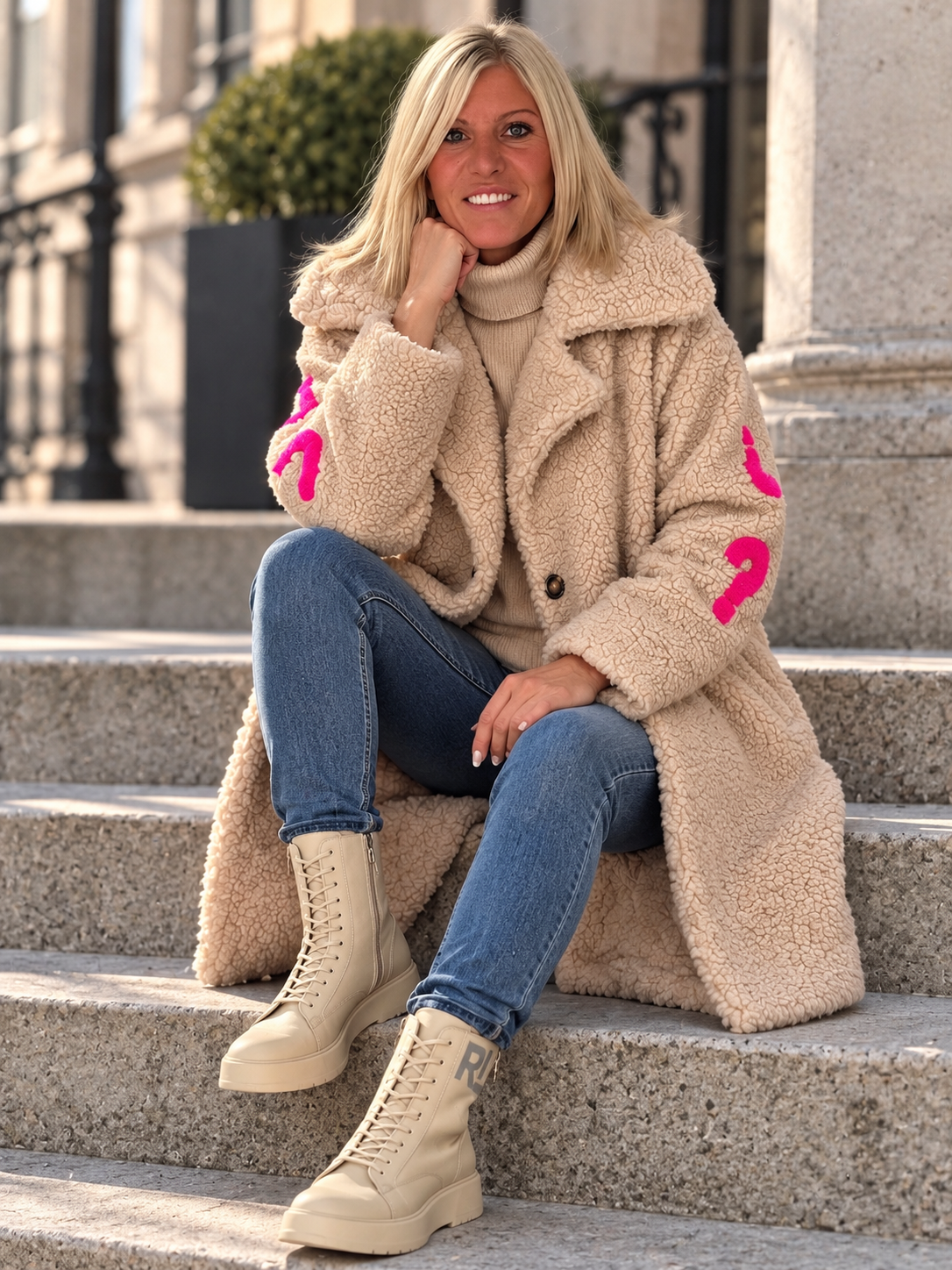 Teddymantel Suxxess - beige
