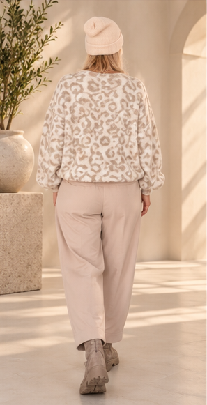 Pullover Leo Iconic - beige-mehrfarbig