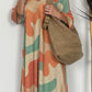 Dress in retro pattern "Vera" - beige-mint