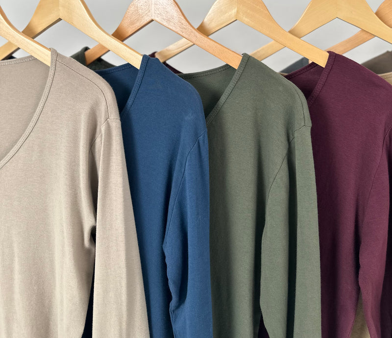 Basis Shirt Model "Nastia" - 9 Kleuren