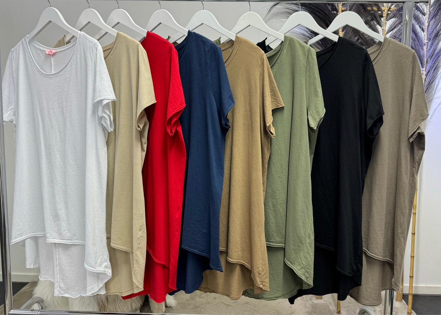 Oversized T-Shirt "Desert" - 8 Farben