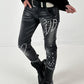 Jeans model "Mirror Sequins" - black
