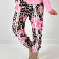 Broek model "Wild Blossom" - roze-veelkleurig