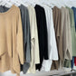 Oversized long-sleeved shirt "Babsi" - 10 colours