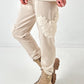 Pants model “Furry Patch” - beige