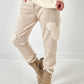 Pants model “Furry Patch” - beige