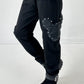Pants model "Furry Patch" - black