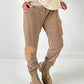 Pants model “Furry Patch” - taupe
