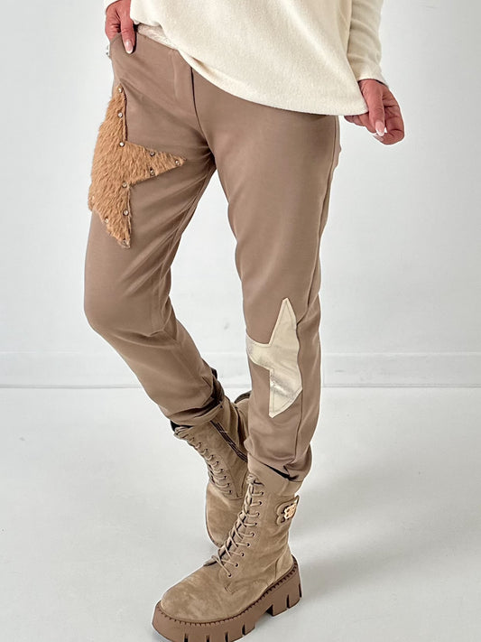 Pants model "Star" - taupe