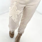 Pants model "Star" - beige