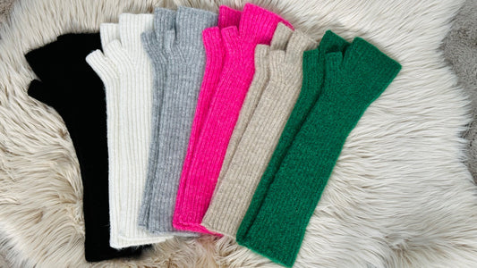 Long wrist warmers "Luca" - 6 colors