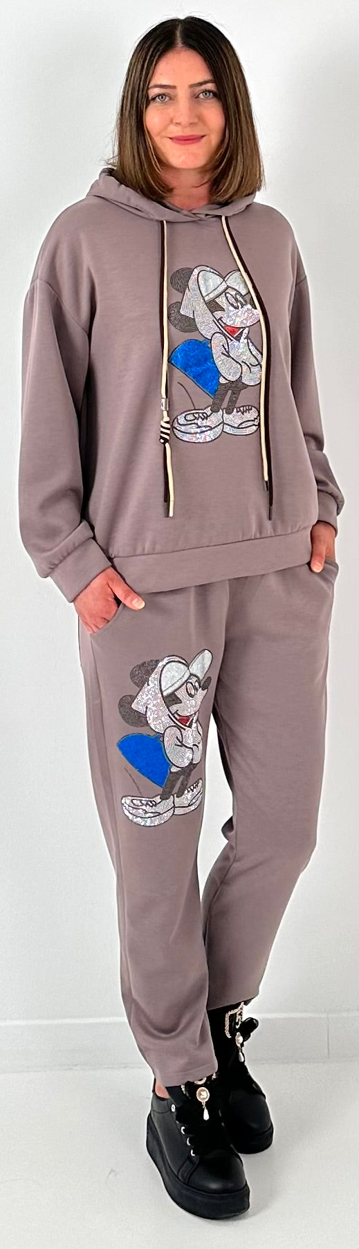 2-Teiler Modell "Mouse me up" - taupe