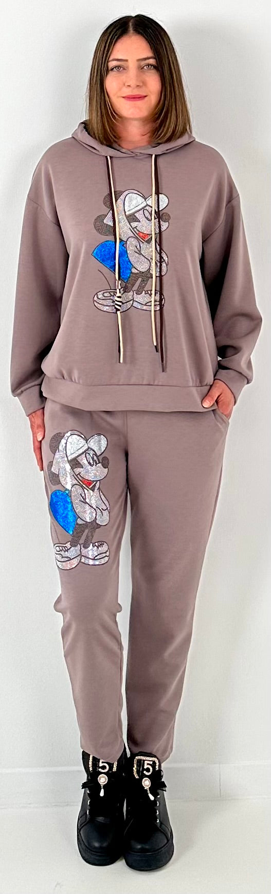 2-Teiler Modell "Mouse me up" - taupe