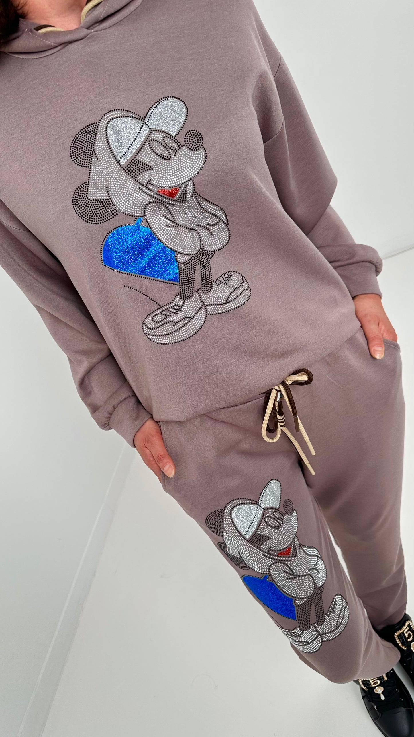 2-Teiler Modell "Mouse me up" - taupe