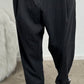 Baggy pants with side stripes "Rony" - anthracite