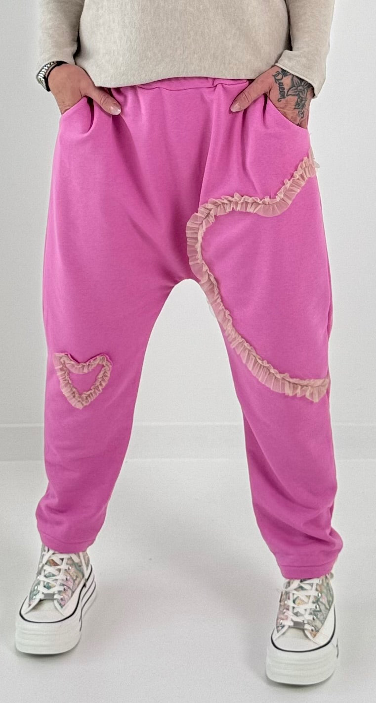 Baggy model "Heart" - candy pink