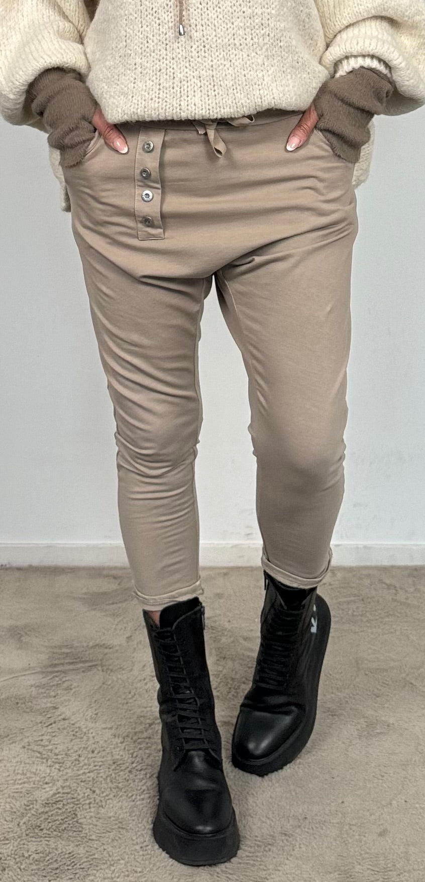 Baggy Pants "Chrissy" - beige