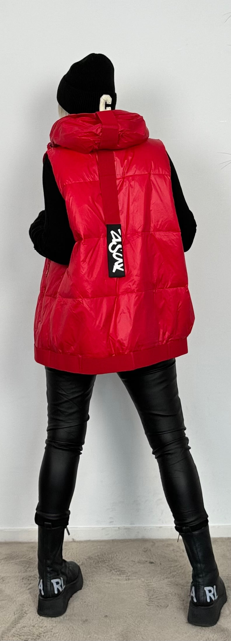 Gewatteerd vest "Dress Me" - rood