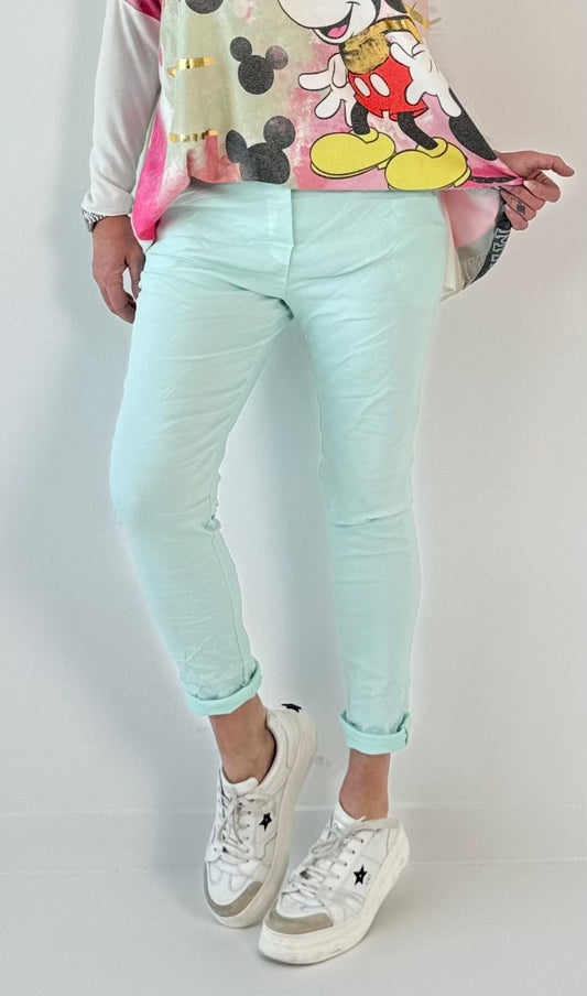 Pants model "Jenny" - mint