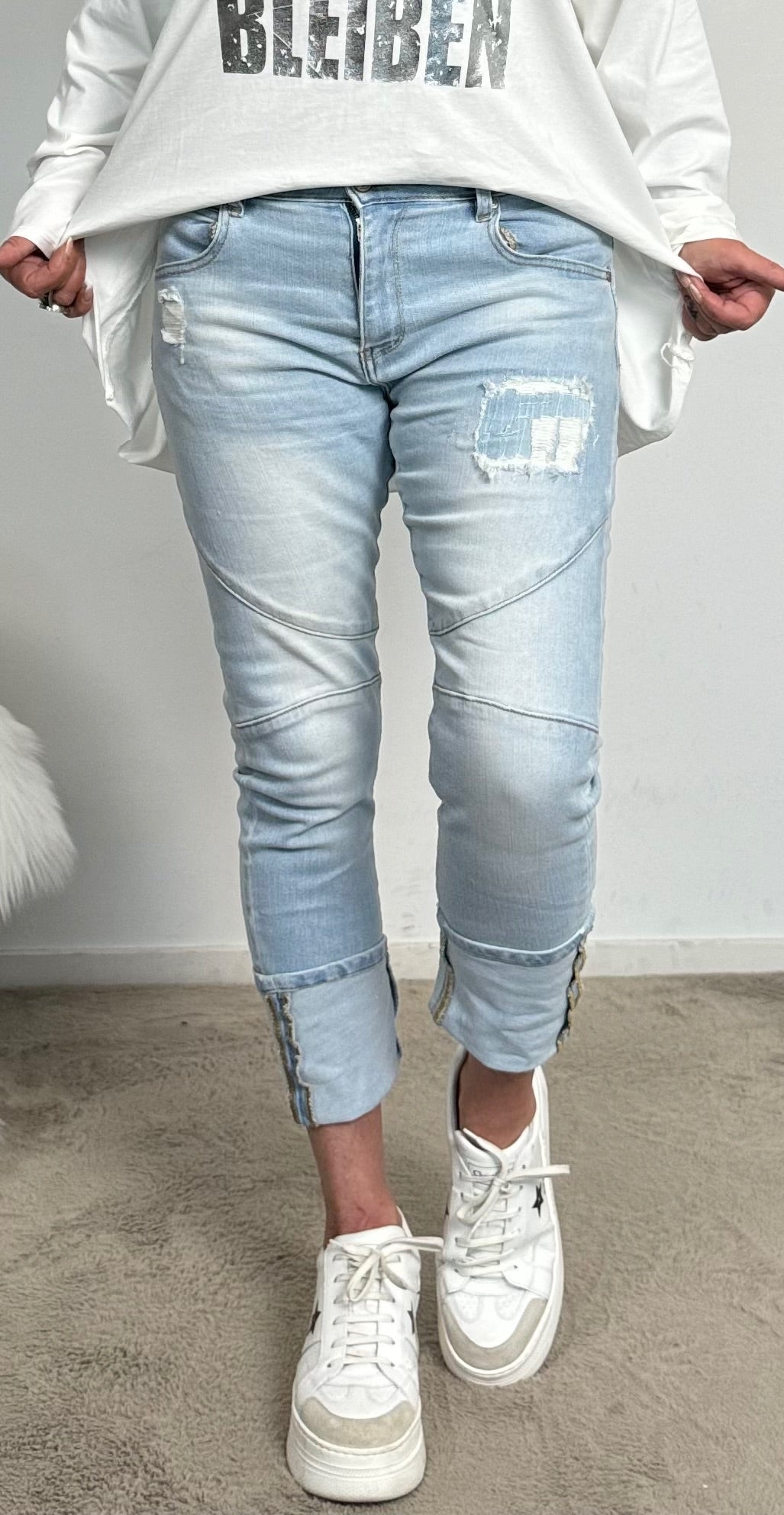 Jeansbroek "Judy" - denim