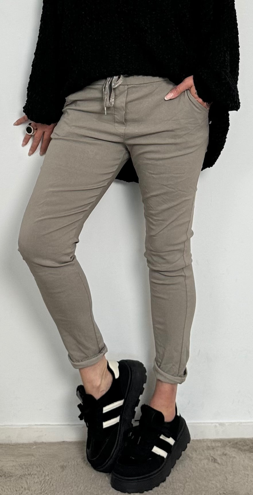 Broek "Maja" - taupe