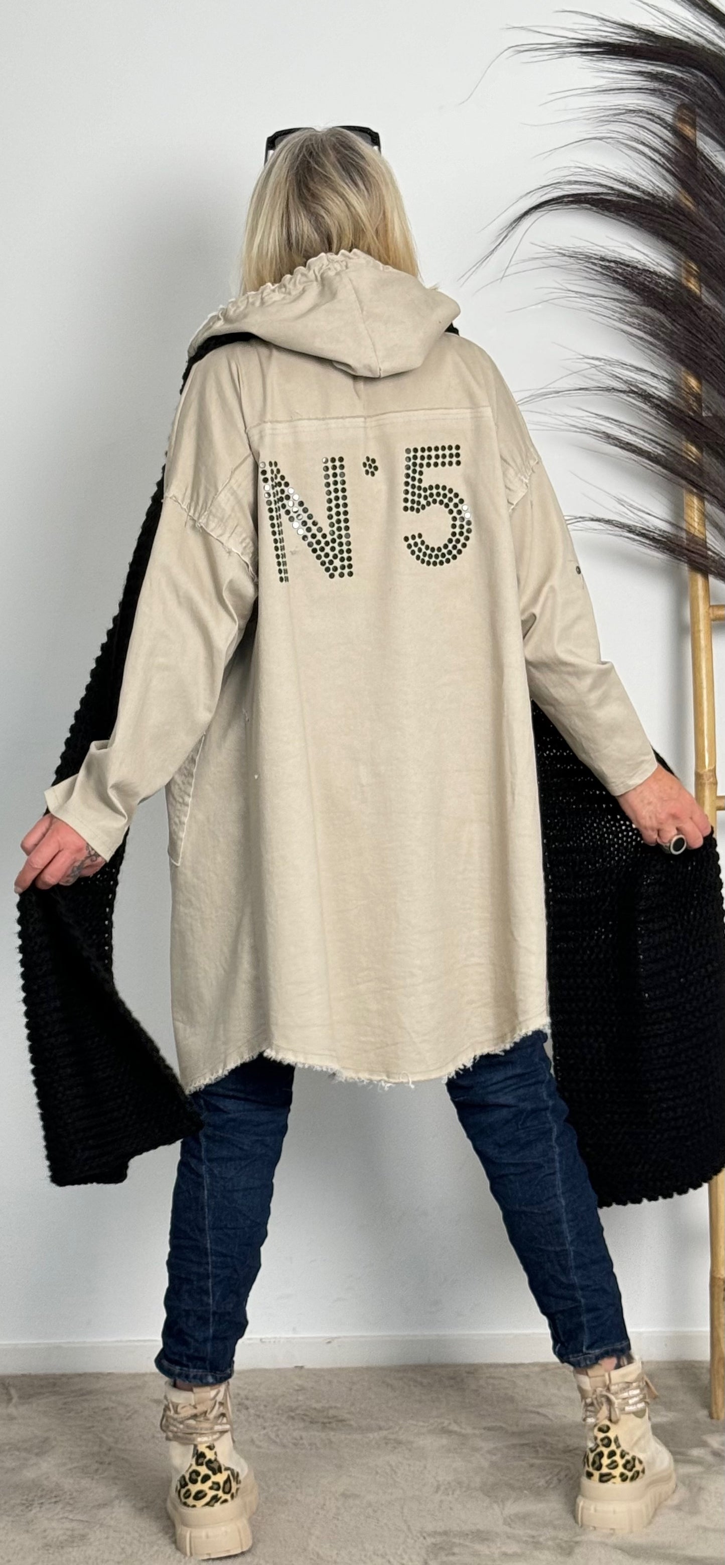 Coat "N*5" - beige