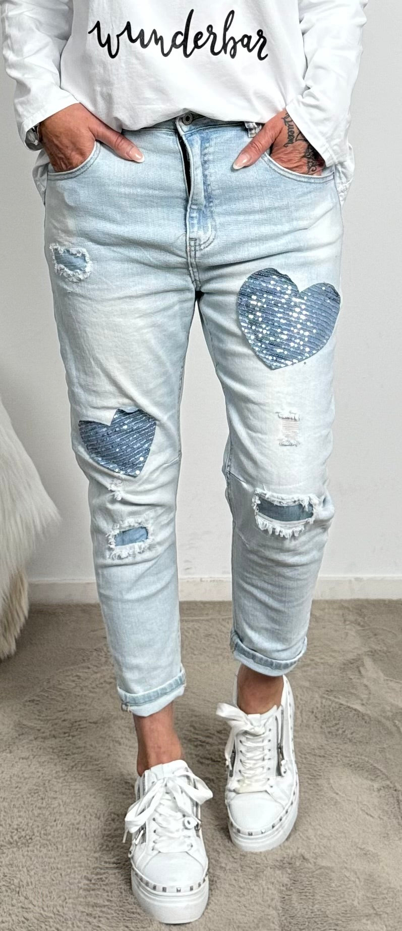 Jeans pants "Mara" - denim