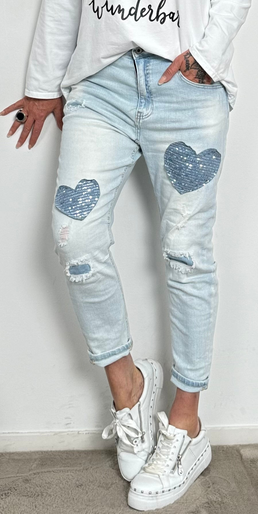 Jeans pants "Mara" - denim