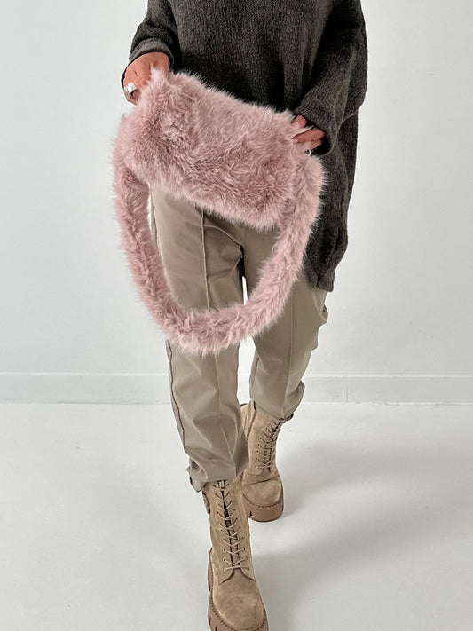 Muffbag model "Deluxe" - poederroze