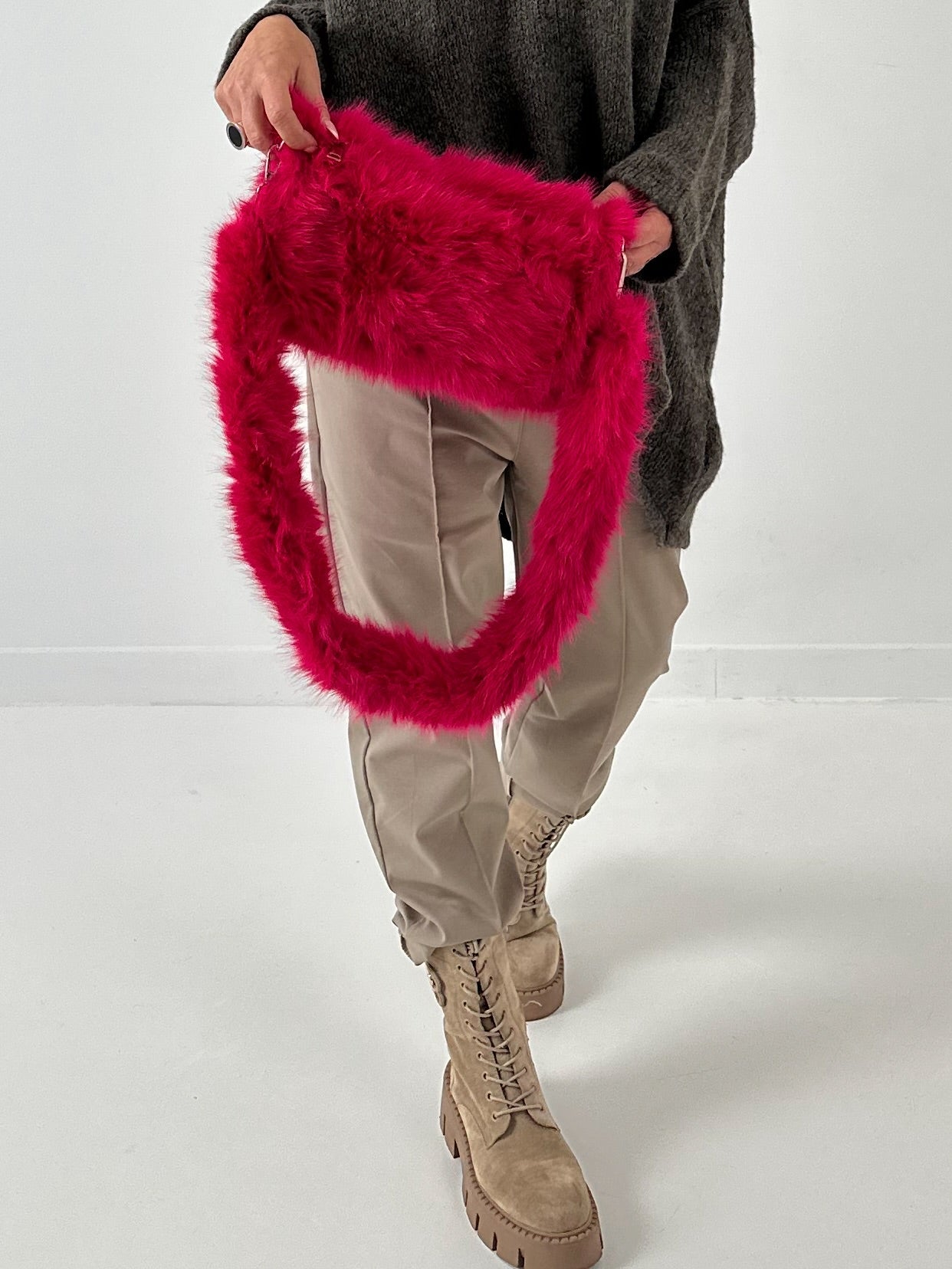 Muffbag model "Deluxe" - pink