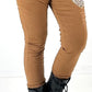Pants model "Amour Stitch" - camel