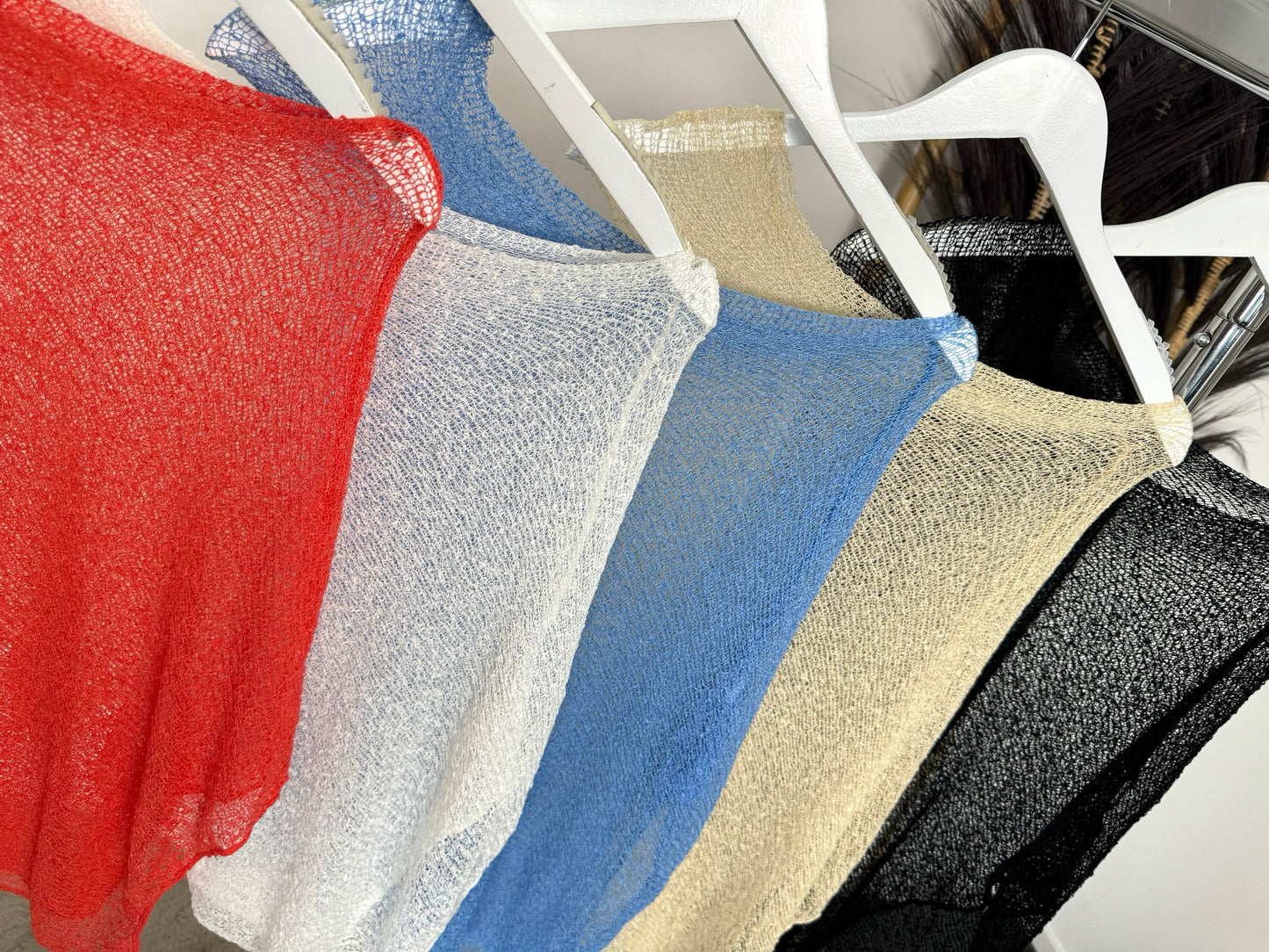 Poncho/Throw "Uta" - 5 colours