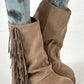 Bootie model "Dusty Step" - beige