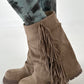 Bootie model "Dusty Step" - beige